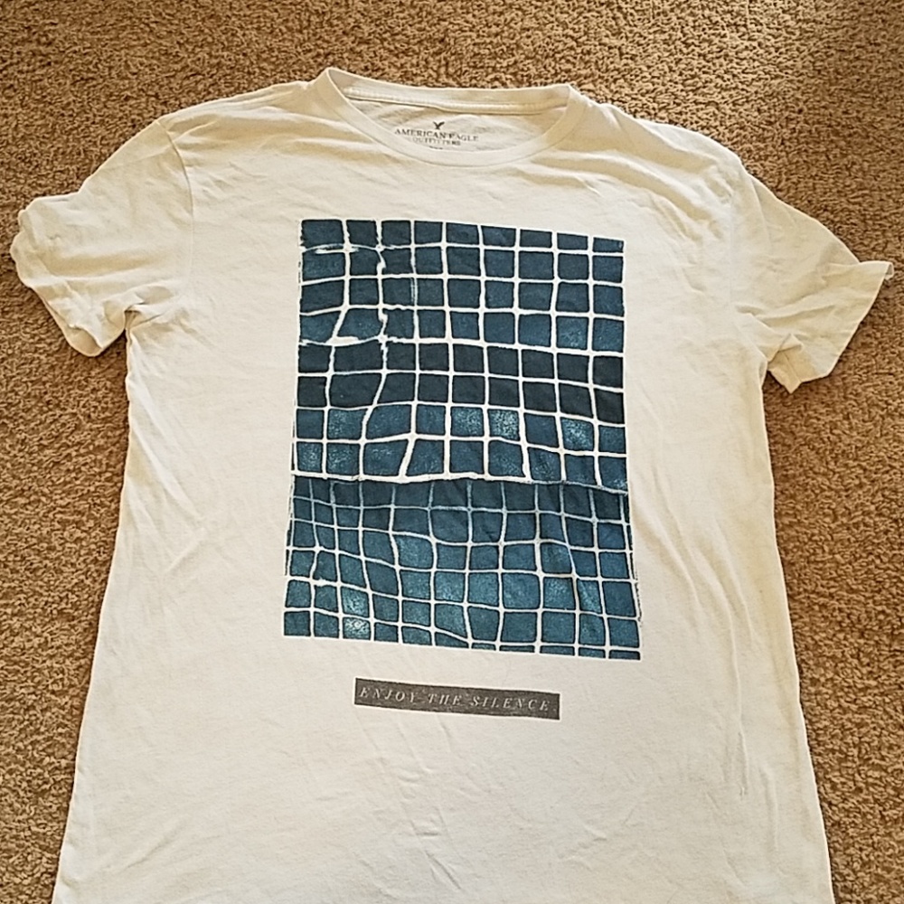 👕 AMERICAN EAGLE 👕 CASUAL WHITE SHIRT